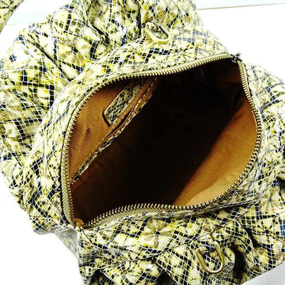 HOBO Twinkle Print Soft Genuine Leather Crossbody/Satchel Handbag - Picture 10 of 11